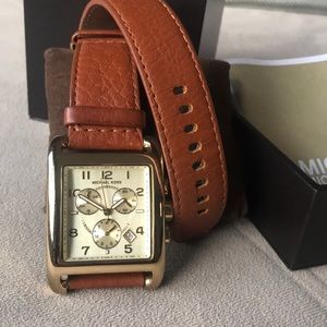 Michael Kors wrap-around watch